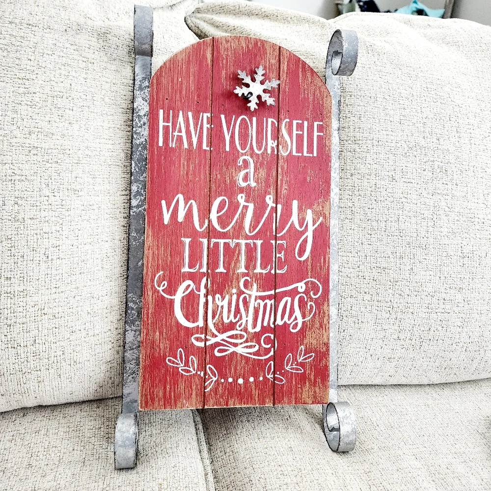 Pier 1 Imports | Rustic Christmas Sled Decoration